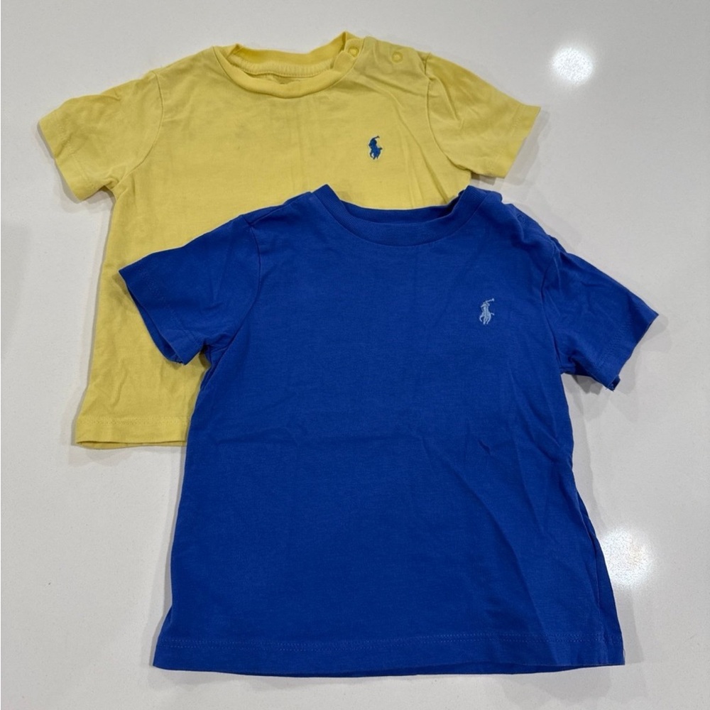 Polo by Ralph Lauren Kids' Blue and Yellow T-Shirts